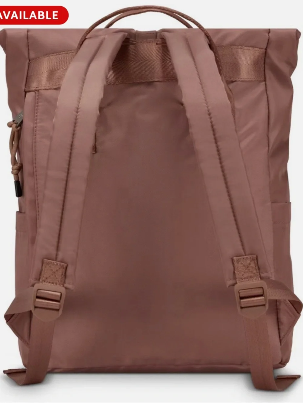 BearPaw Roll-Top Backpack in Dusty Rose NWT